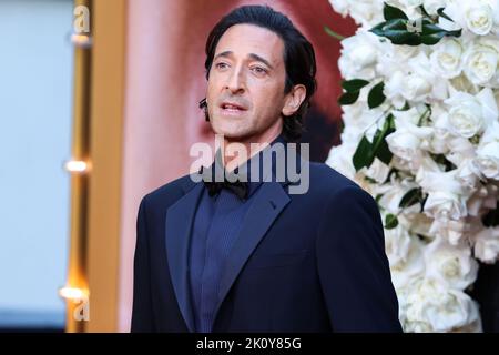 Hollywood, Usa. 13. September 2022. HOLLYWOOD, LOS ANGELES, KALIFORNIEN, USA - 13. SEPTEMBER: Der amerikanische Schauspieler Adrien Brody kommt zur Los Angeles Premiere von Netflix's 'Blonde', die am 13. September 2022 im TCL Chinese Theatre IMAX in Hollywood, Los Angeles, Kalifornien, USA, stattfand. (Foto von Xavier Collin/Image Press Agency) Quelle: Image Press Agency/Alamy Live News Stockfoto