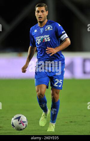 Filippo Bandinelli Spieler von Empoli, während der MatchserieEine italienische Meisterschaft Empoli gegen Roma Endergebnis, Empoli 1, Roma 2, Spiel gespielt am C Stockfoto