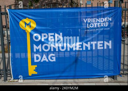 Flagge Monumenten Dag In Amsterdam Niederlande 11-9-2022 Stockfoto