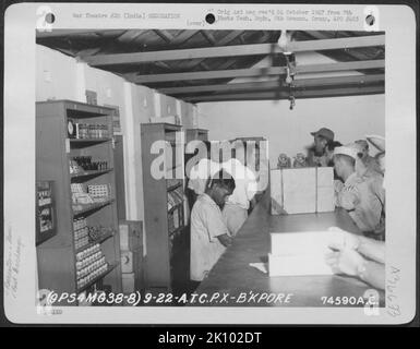 Flugzeuge, Burma, Indien und INDIEN, ERHOLUNGSKRIEG Stockfoto