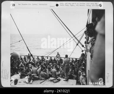 Flugzeuge, Burma, Indien und INDIEN, ERHOLUNGSKRIEG Stockfoto
