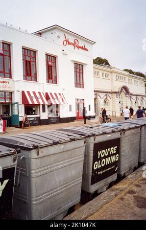 Harry Ramsden Fish and Chip Shop, Bournemouth, Dorset, England, Vereinigtes Königreich. Stockfoto