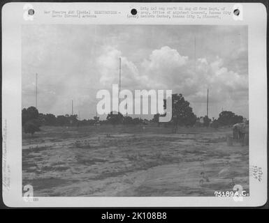 Flugzeuge, Burma, Indien & ELEKTRONIK, RADIO Krieg Stockfoto