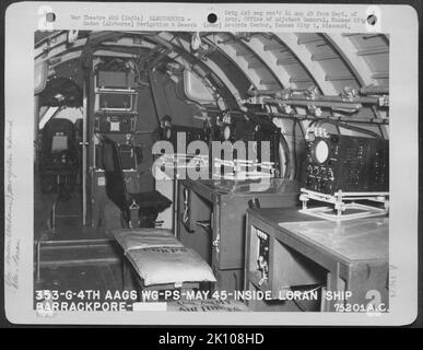 Flugzeuge, Burma, Indien & ELEKTRONIK, RADAR Krieg Stockfoto