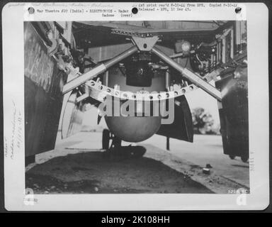 Flugzeuge, Burma, Indien & ELEKTRONIK, RADAR Krieg Stockfoto