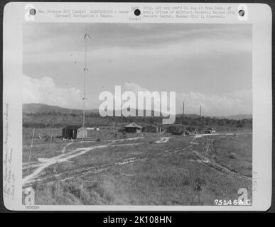 Flugzeuge, Burma, Indien & ELEKTRONIK, RADAR Krieg Stockfoto