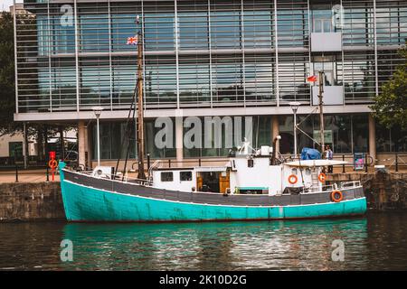 Harbourside in Bristol, Großbritannien Stockfoto