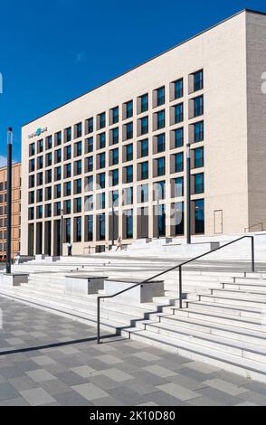 Neubau des Hotels Mote-One auf der Kölner Messe in Köln-Deutz, NRW, Stockfoto