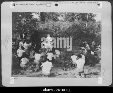 Flugzeuge, Burma, Indien und INDIEN, RELIGIONSKRIEG Stockfoto