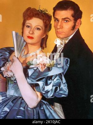 PRIDE AND PREJUDICE 1940-M-Film mit Greer Garson und Laurence Olivier Stockfoto