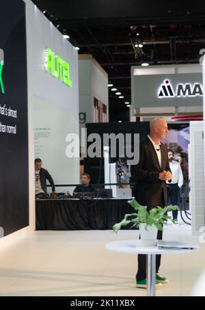 14. August 2022, Detroit, Michigan, USA: AUTEL zeigt ihr aktuelles auf der Detroit Auto Show 2022 (Foto: © Alexis Doty/ZUMA Press Wire) Stockfoto