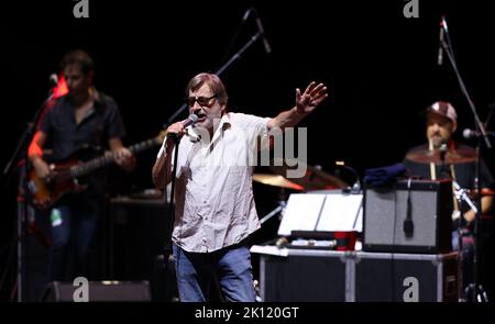 Miami, Vereinigte Staaten Von Amerika. 14. September 2022. HOLLYWOOD, FL 14. SEPTEMBER: Southside Johnny & The Asbury Jukes treten am 14. September 2022 in Hollywood bei Hard Rock Live im Seminole Hard Rock Hotel & Casino auf. Florida. (Foto von Alberto E. Tamargo/Sipa USA) Quelle: SIPA USA/Alamy Live News Stockfoto