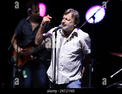 Miami, Vereinigte Staaten Von Amerika. 14. September 2022. HOLLYWOOD, FL 14. SEPTEMBER: Southside Johnny & The Asbury Jukes treten am 14. September 2022 in Hollywood bei Hard Rock Live im Seminole Hard Rock Hotel & Casino auf. Florida. (Foto von Alberto E. Tamargo/Sipa USA) Quelle: SIPA USA/Alamy Live News Stockfoto