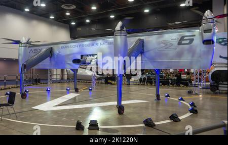 14. August 2022, Detroit, Michigan, USA: ASX ist auf der Detroit Auto Show 2022 zu sehen (Foto: © Alexis Doty/ZUMA Press Wire) Stockfoto