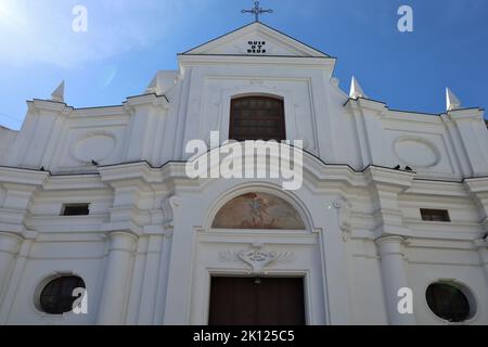 Anacapri - Facciata della Chiesa di San Michele Arcangelo Stockfoto