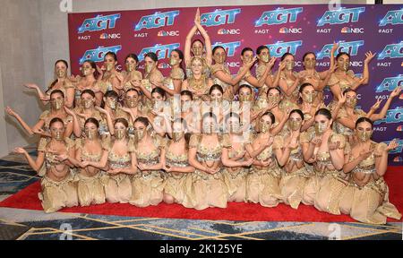 Pasadena, USA. 14. September 2022. Mayyas kommt am 14. September 2022 in Pasadena, CA, zum „America's Got Talent“-Finale der Live-Show Red Carpet 17 im Sheraton Pasadena an. © OConnor/AFF-USA.com Quelle: AFF/Alamy Live News Stockfoto