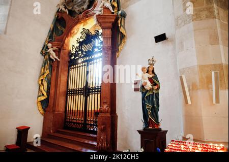 Bratislava, Slowakei - 08. Mai 2022: Kathedrale St. Martin (Dom svateho Martina), Bratislava, Slowakei. Stockfoto