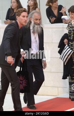 Warren Ellis nimmt an der BLONDEN Filmpremiere beim Venice Film Festival 79. 2022, September 8., Venedig Teil. FAMA © Fausto Marci Stockfoto