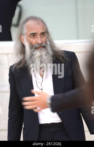 Warren Ellis nimmt an der BLONDEN Filmpremiere beim Venice Film Festival 79. 2022, September 8., Venedig Teil. FAMA © Fausto Marci Stockfoto