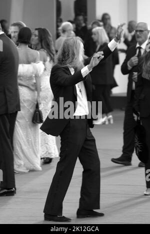 Warren Ellis nimmt an der BLONDEN Filmpremiere beim Venice Film Festival 79. 2022, September 8., Venedig Teil. FAMA © Fausto Marci Stockfoto