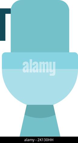 Toilettensymbol. Waschraum-Symbol. WC-Sitz Stock Vektor