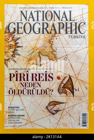 Cover des Magazins National Geographic, Mai 2016 Stockfoto