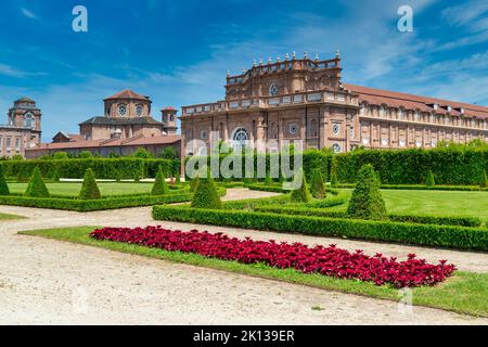 Garden Venaria Reale, Turin, Piemont, Italien, Europa Stockfoto