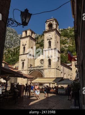 Kathedrale von St. Tryphon, Kotor, Montenegro, Europa Stockfoto