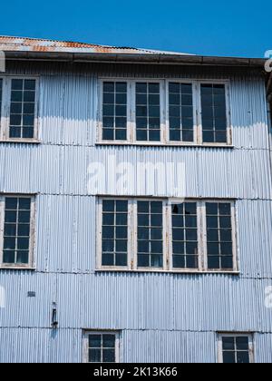 Verlassene alte Haus in Kandy Stadt, Sri Lanka Stockfoto