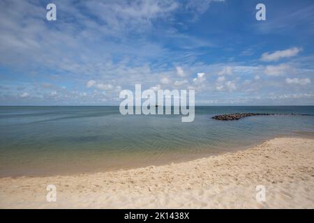 Sylt - Blick auf Fisher am wattenmeer bei Budersand, Sylt, Deutschland, 14.06.2022 Stockfoto