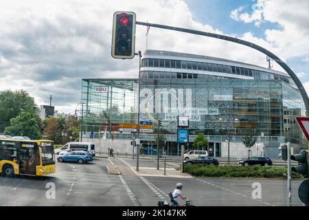 CDU Bundesparteizentrale, Klingelhöferstrasse Tiergarten, Berlin, Deutschland, Europa Stockfoto