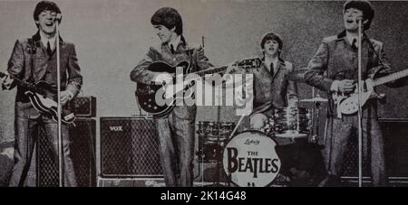 EMI CD Disc Inlay Card - The Beatles - Beatles zum Verkauf. Stockfoto