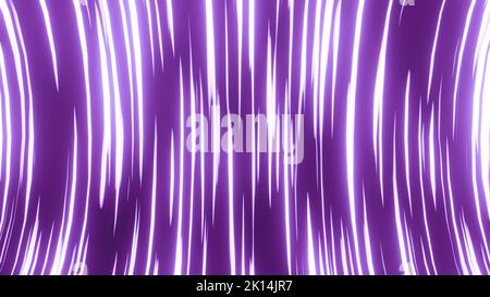 Motion Blur Fotoeffekt, purpurner abstrakter Hintergrund, 3D Render Stockfoto