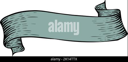Farbe handgezeichnete Band Banner vintage Elemente Stock Vektor