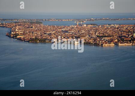 Luftaufnahme von Venedig, Italien Stockfoto