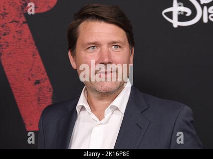 Los Angeles, USA. 15. September 2022. Benjamin Caron kommt am Donnerstag, dem 15. September 2022, bei der ANDOR-Einführungsveranstaltung im El Capitan Theatre in Hollywood, CA an. (Foto: Sthanlee B. Mirador/Sipa USA) Quelle: SIPA USA/Alamy Live News Stockfoto