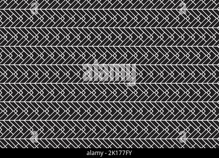 Nahtlose griechische Hand gezeichnet Luxus Ornament auf schwarzem Hintergrund Muster Textur Stock Vektor