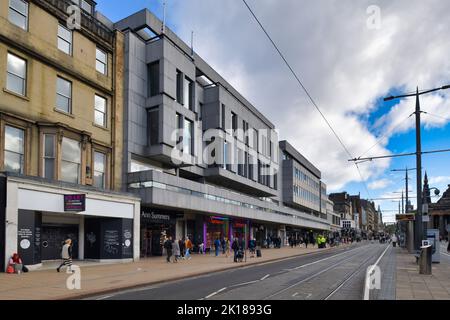 Edinburgh Schottland, Großbritannien 16. September 2022. Allgemeine Ansichten der Princes Street. Credit sst/alamy live News Stockfoto
