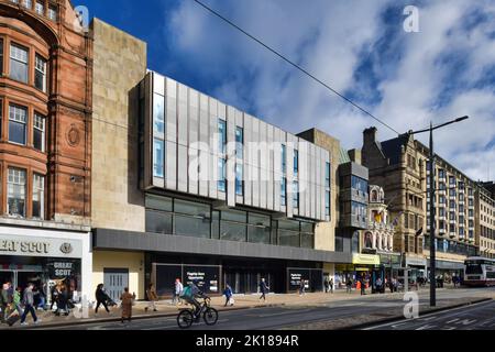 Edinburgh Schottland, Großbritannien 16. September 2022. Allgemeine Ansichten der Princes Street. Credit sst/alamy live News Stockfoto