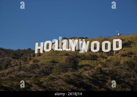 Hollywood-Schild Stockfoto