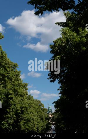 Vom Tiergarten aus gesehen. Berlin. Deutschland Stockfoto