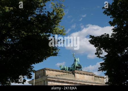 Vom Tiergarten aus gesehen. Berlin. Deutschland Stockfoto