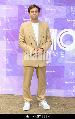 Rom, Italien. 16. September 2022. Giovanni Nasta nimmt an der Fotozelle von Mediaset Fiction Viola come il Mare im Casa del Cinema Garten Teil. Kredit: SOPA Images Limited/Alamy Live Nachrichten Stockfoto