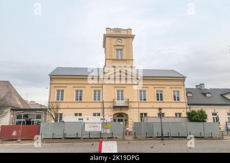 Kutno, Polen - 30. Mai 2022: Regionalmuseum in Kutno. Stockfoto