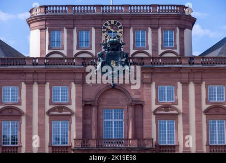 Mannheimer Schloss, Mannheim, Deutschland Stockfoto