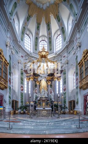 Die barocke Mannheimer Jesuitenkirche, Mannheim, Deutschland Stockfoto