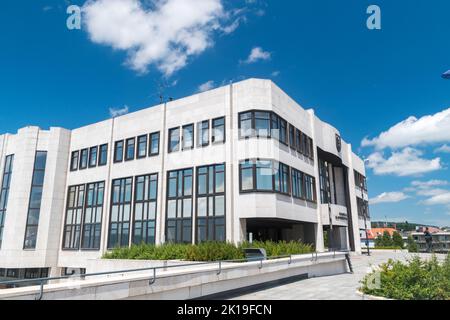 Bratislava, Slowakei - 31. Mai 2022: Nationalrat der Slowakischen Republik in Bratislava. Stockfoto