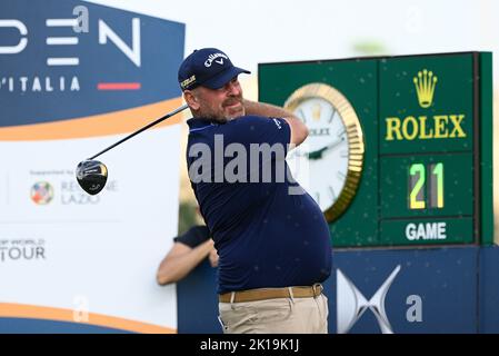 Rom, Italien. 16. Sep, 2022. Während der DS Automobiles 79. Italyan Golf Open im Marco Simone Golf Club am 16. September 2022 in Rom Italien Quelle: Live Media Publishing Group/Alamy Live News Stockfoto