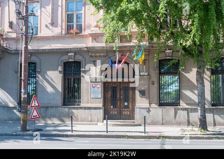 Bratislava, Slowakei - 31. Mai 2022: Standesamt in Bratislava. Stockfoto
