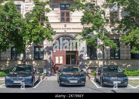 Bratislava, Slowakei - 31. Mai 2022: Umweltministerium der Slowakischen Republik. Stockfoto